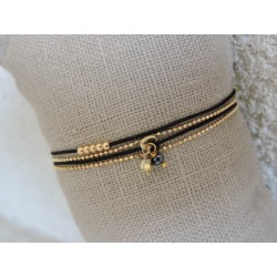 Bracelet Onyx | Madame Framboise