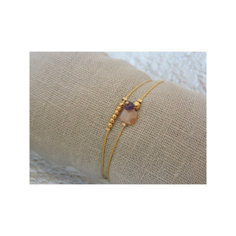 Bracelet pierre de lune