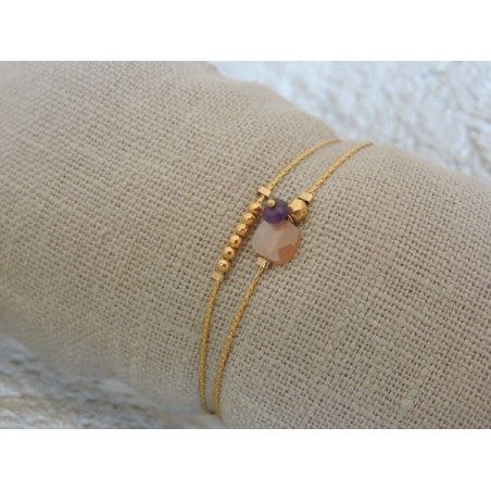 Bracelet pierre de lune Bracelet pierre de lune