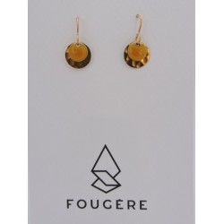 Boucles d'oreilles ocre - 05 | Madame Framboise