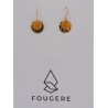 Boucles d'oreilles ocre - 05 | Madame Framboise
