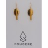 Boucles d'oreilles ocre - 06 | Madame Framboise