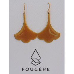 Boucles d'oreilles ocre - 08 | Madame Framboise