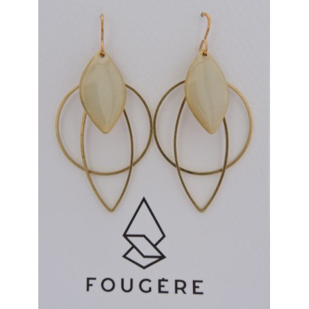 Boucles d'oreilles nacre - 02 | Madame Framboise Boucles d'oreilles nacre - 02 | Madame Framboise