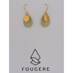 Boucles d'oreilles nacre - 03 | Madame Framboise