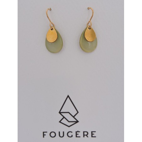 Boucles d'oreilles nacre - 03 | Madame Framboise Boucles d'oreilles nacre - 03 | Madame Framboise
