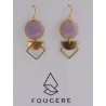 Boucles d'oreilles rose - 03 | Madame Framboise