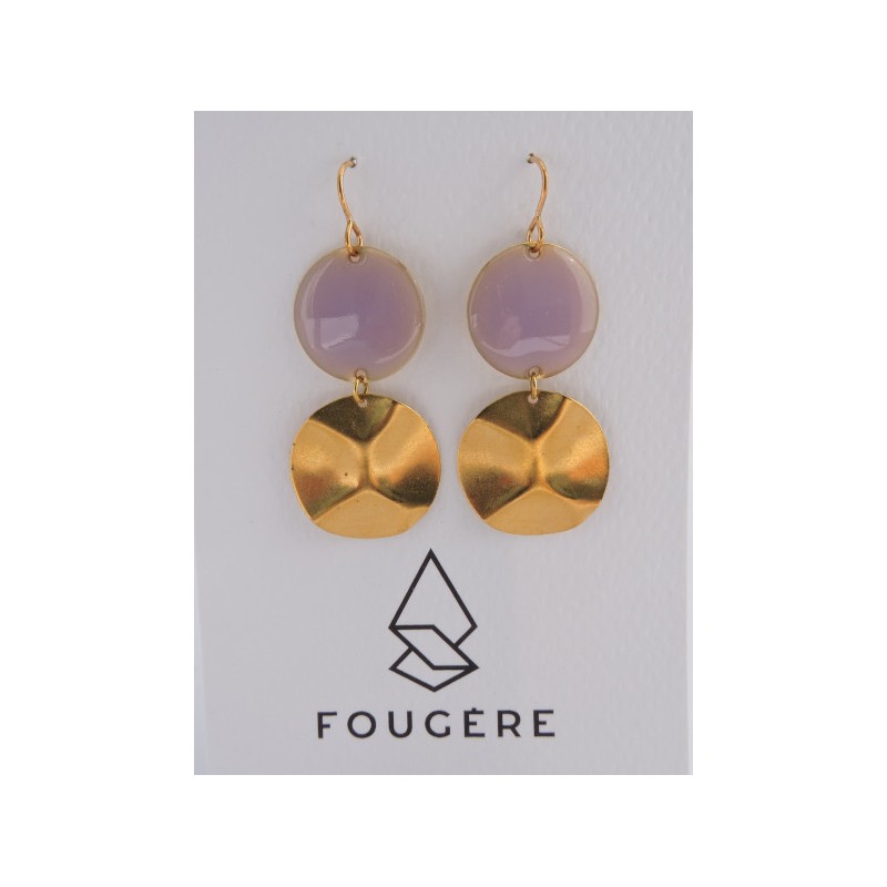 Boucles d'oreilles rose - 04 | Madame Framboise