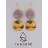 Boucles d'oreilles rose - 04 | Madame Framboise