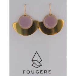 Boucles d'oreilles rose - 05 | Madame Framboise