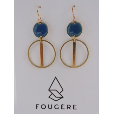 Boucles d'oreilles bleu - 03 | Madame Framboise Boucles d'oreilles bleu - 03 | Madame Framboise