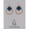 Boucles d'oreilles bleu - 04 | Madame Framboise