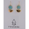 Boucles d'oreilles bleu ciel - 02 | Madame Framboise