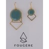Boucles d'oreilles bleu ciel - 03 | Madame Framboise