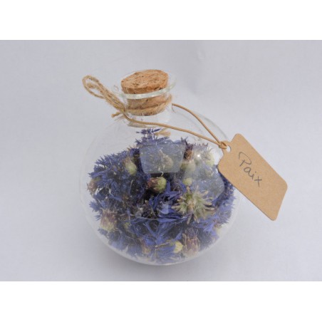 Boule porte-bonheur Bleuet - Paix | Madame Framboise Boule porte-bonheur Bleuet - Paix | Madame Framboise