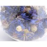 Boule en verre décorative Bleuet | Madame Framboise