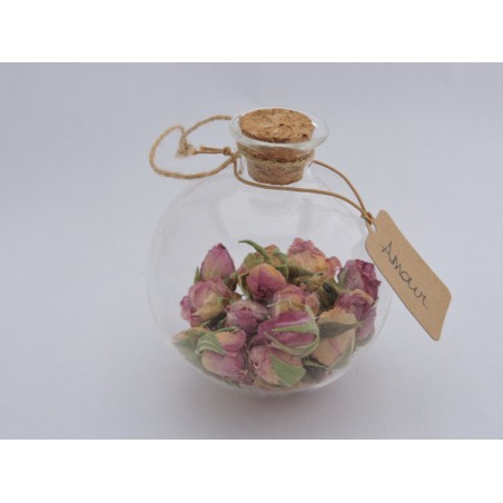 Boule porte-bonheur Rose - Amour | Madame Framboise Boule porte-bonheur Rose - Amour | Madame Framboise