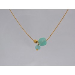 Collier amazonite | Madame Framboise