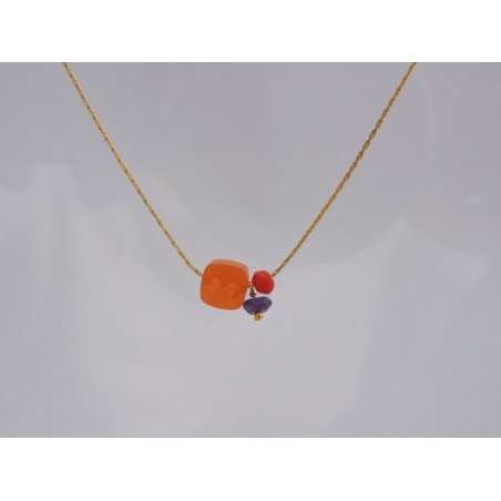 Collier cornaline | Madame Framboise Collier cornaline | Madame Framboise