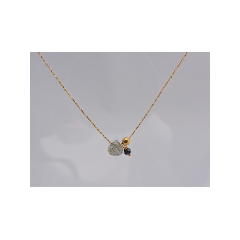 Collier labradorite | Madame Framboise