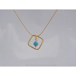 Turquoise necklace | Madame Framboise