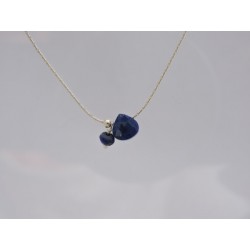 Collier en argent lapis lazuli | Madame Framboise