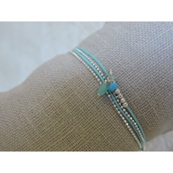 Bracelet argent turquoise | Madame Framboise