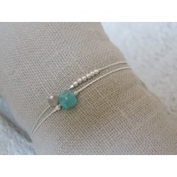 Bracelet  double amazonite | Madame Framboise