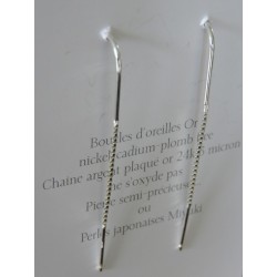 Boucles d'oreilles argent turquoise | Madame Framboise