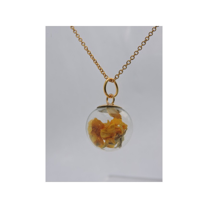 Golden lucky amulet - Buttercup | Madame Framboise