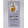 Amulette porte-bonheur dorée - Bouton d'or | Madame Framboise