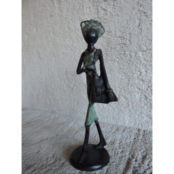 Petite statuette africaine "Mannequin 1" | Madame Framboise