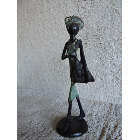 Petite statuette africaine "Mannequin 1" | Madame Framboise