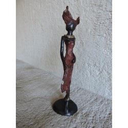 Petite statuette africaine "Mannequin 2" | Madame Framboise