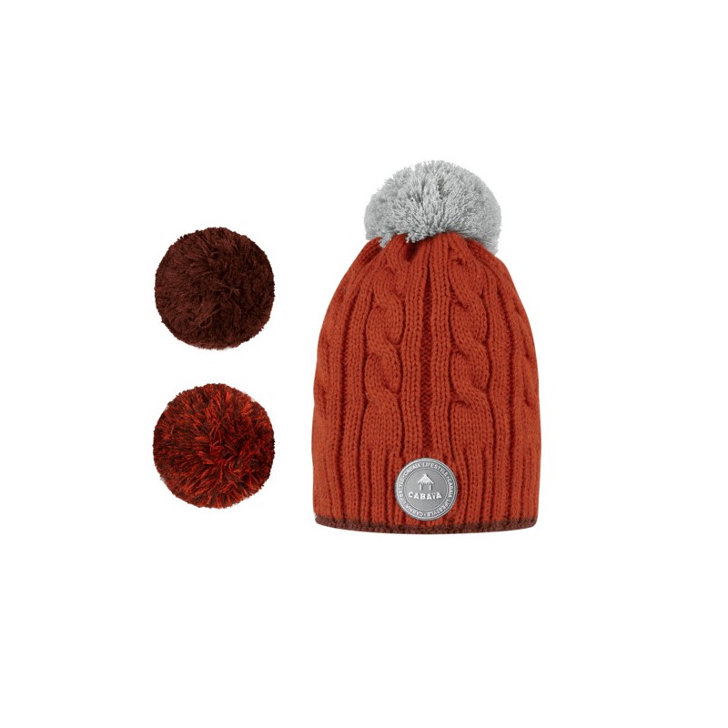 Cabaia beanie - Creamy Gin | Madame FramboiseTerracotta