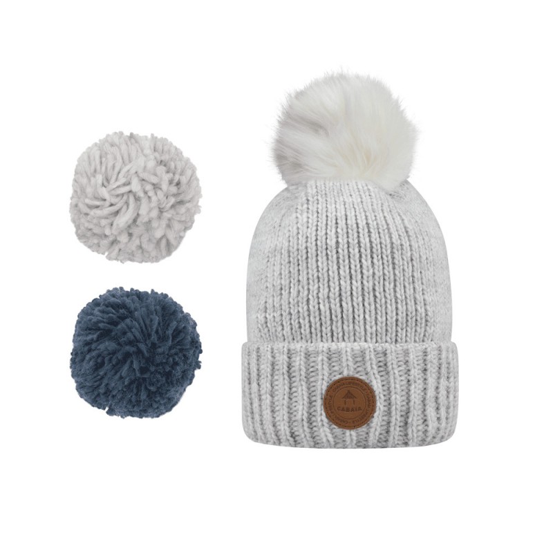 Cabaia beanie - Suissesse Light Grey | Madame Framboise