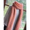 Large orange woollen scarf | Madame Framboise