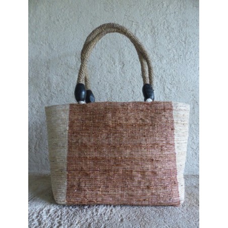 Sac à main en vétiver Sac à main en vétiver