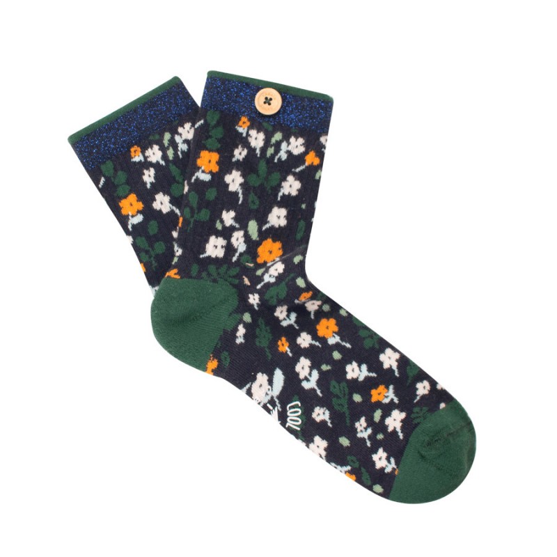 Cabaïa women's socks - Elise and Mario | Madame Framboise