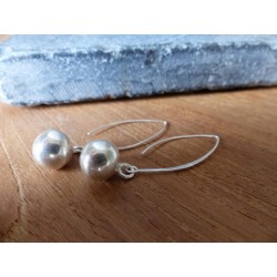 Silver earrings - Madame Framboise