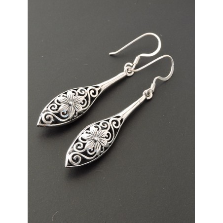 Boucles d'oreilles argent | Madame Framboise