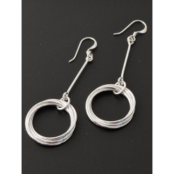 Boucles d'oreilles argent | Madame Framboise