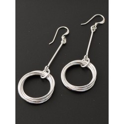 Silver earrings | Madame Framboise