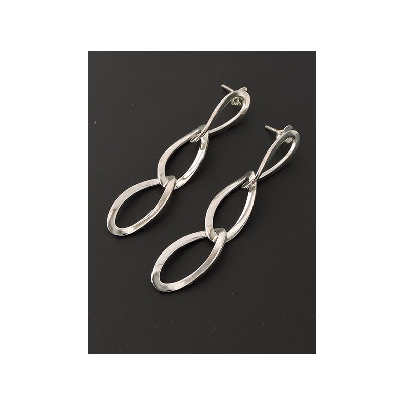 Boucles d'oreilles argent | Madame Framboise