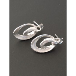 Silver earrings | Madame Framboise