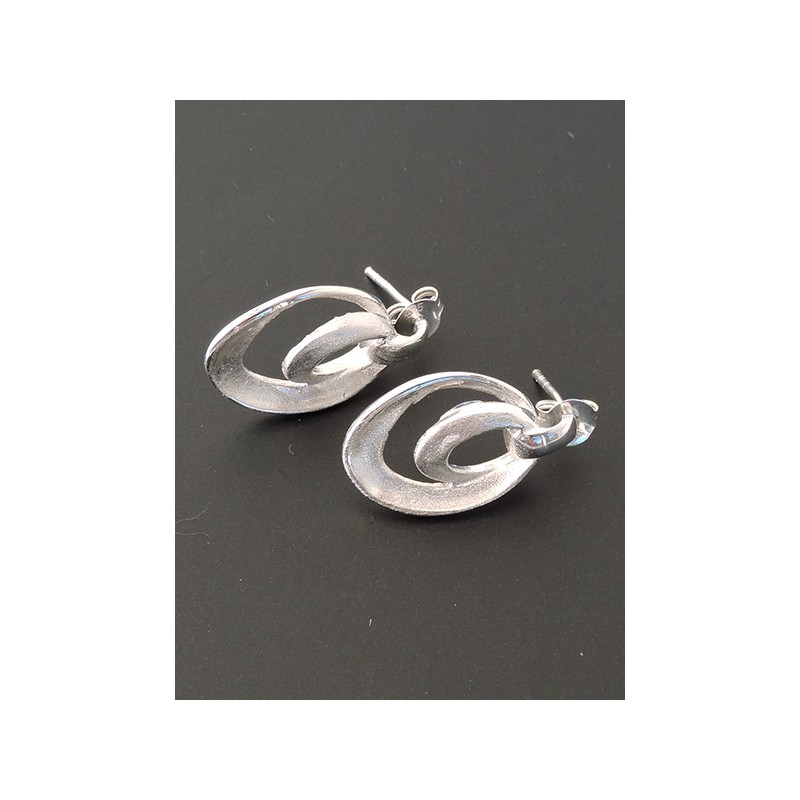 Boucles d'oreilles argent | Madame Framboise