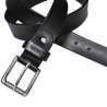 Black leather belt - Kaszer | Madame Framboise