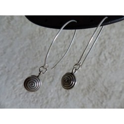 Fine silver earrings - Madame Framboise