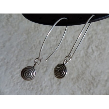 Fine silver earrings - Madame Framboise