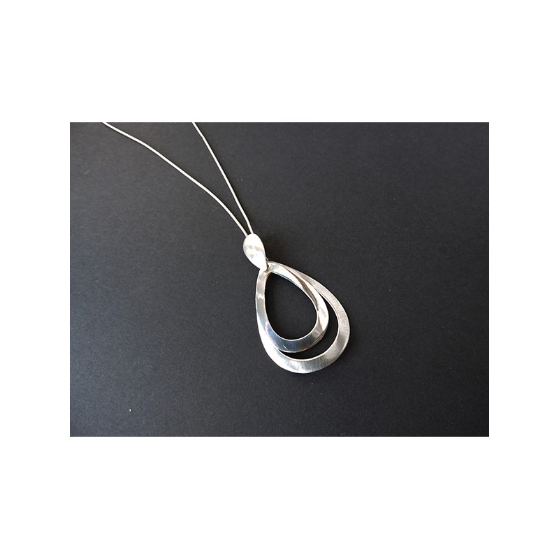 Silver pendant necklace | Madame Framboise